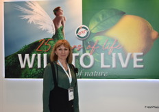 Gökcen Cakir from Turkish exporting company Eren Tarim.